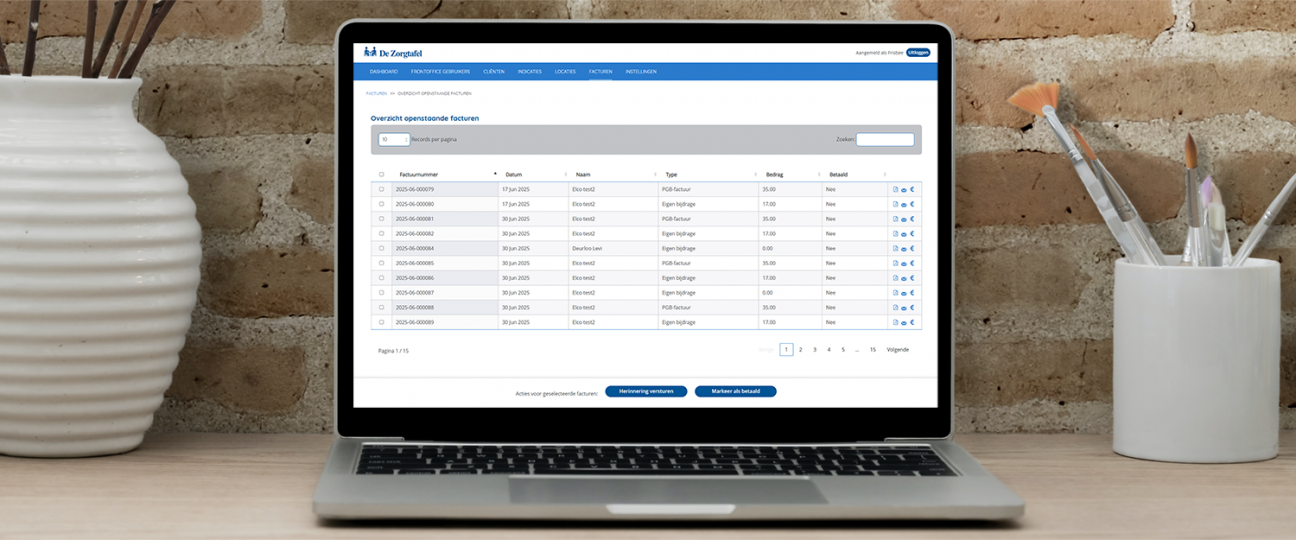 De Zorgtafel - Eindelijk efficiënt factureren!