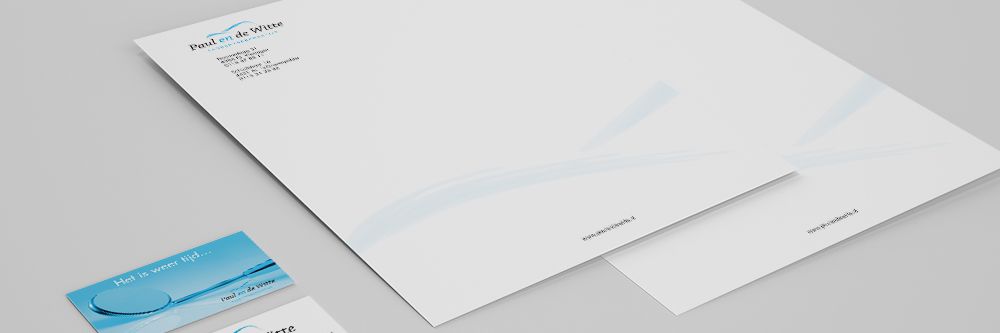 Tandartspraktijk Paul en de Witte - Huisstijl & drukwerk
