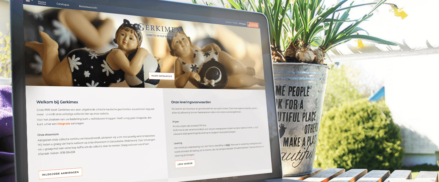 Gerkimex - Restyle website