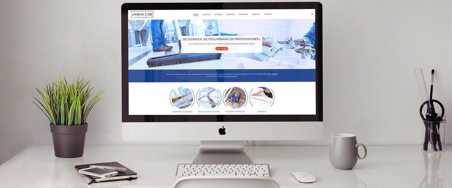 Jansma & Dik - frisse nieuwe website