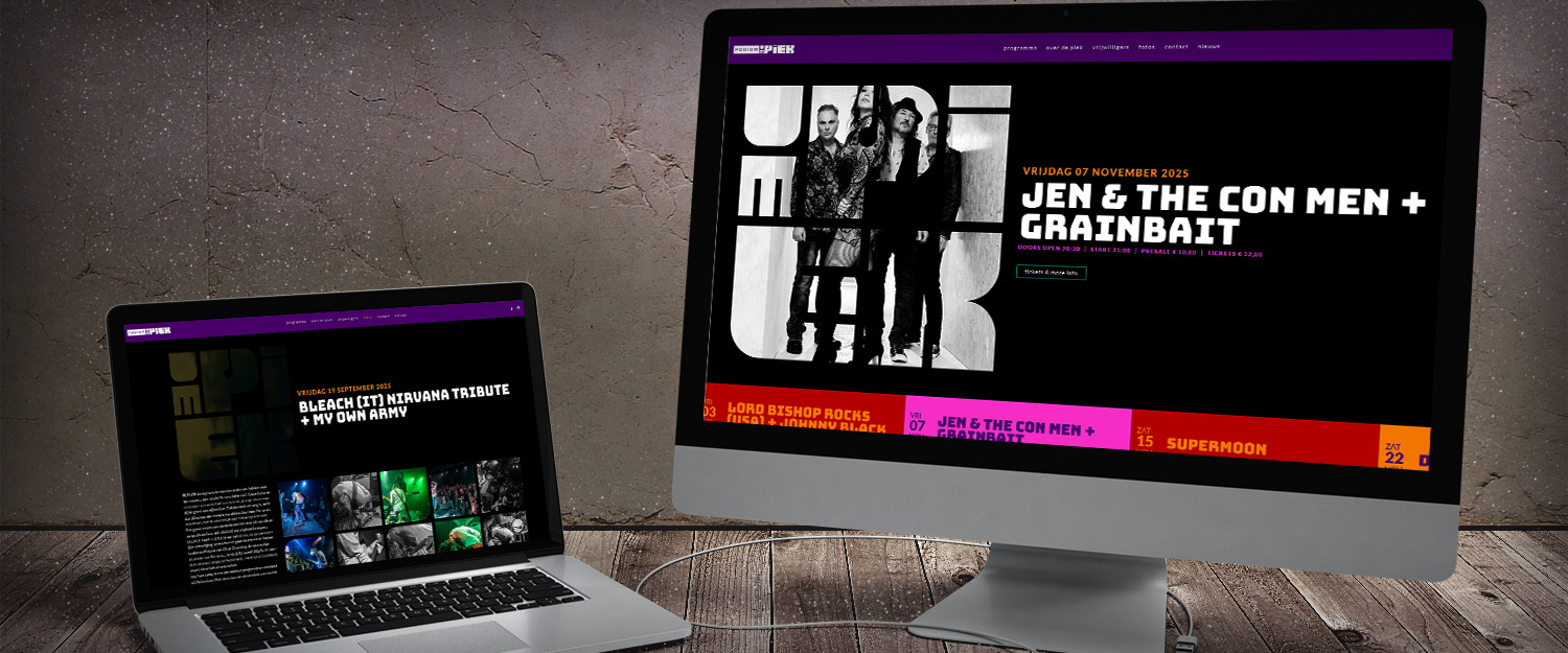 Poppodium De Piek - Kleurrijke concertagenda