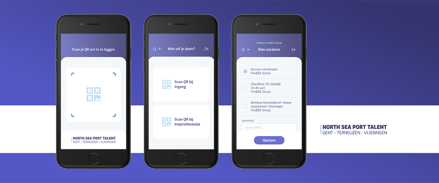 North Sea Port Talent - Scan-app voor jaarlijks event