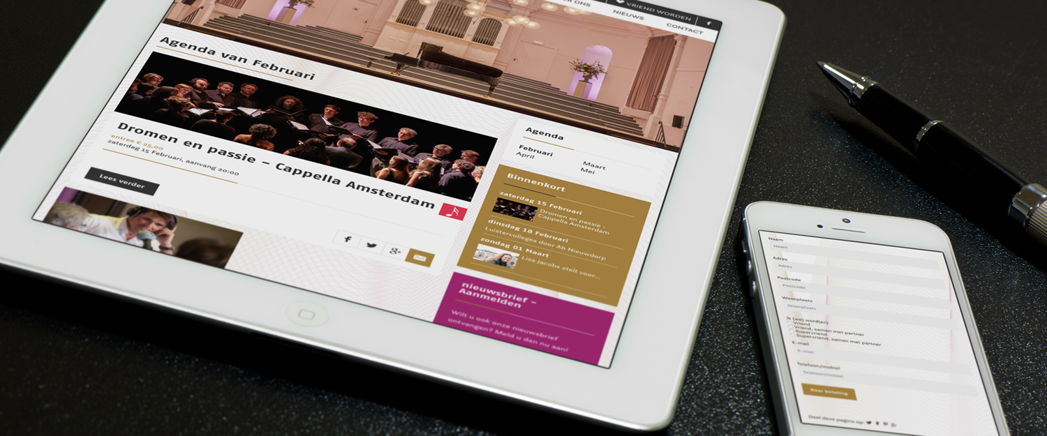 Zeeuwse Concertzaal - aanmeldprocedure