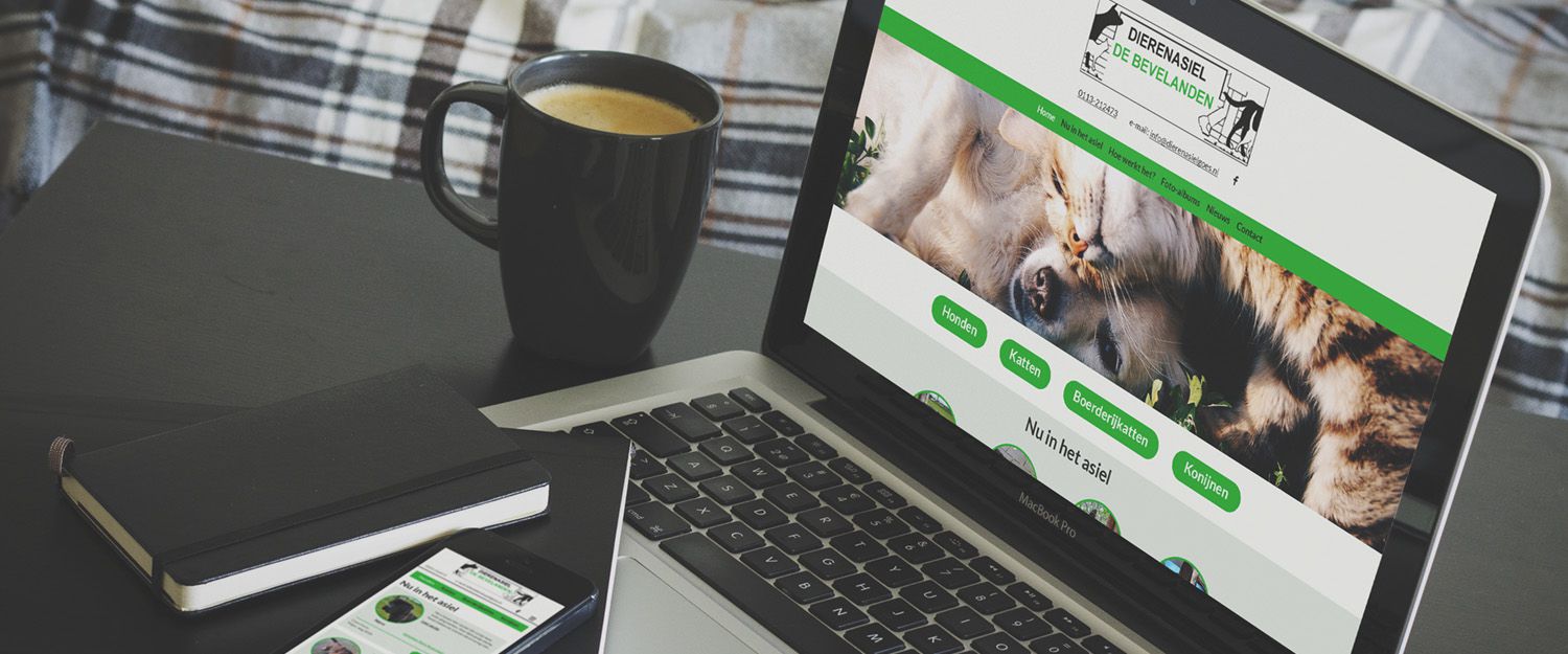 Dierenasiel Goes - website, cms en hosting
