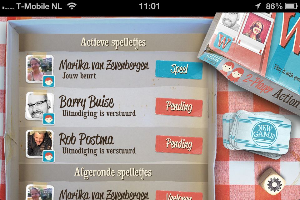 Speloverzicht Who? the Game Speloverzicht Who? the Game