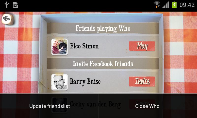 Who? the Game is er voor Android en iOS Who? the Game is er voor Android en iOS
