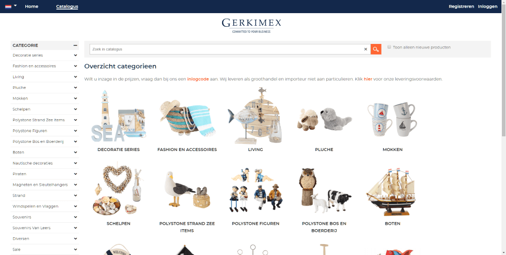 Gerkimex catalogus Gerkimex catalogus