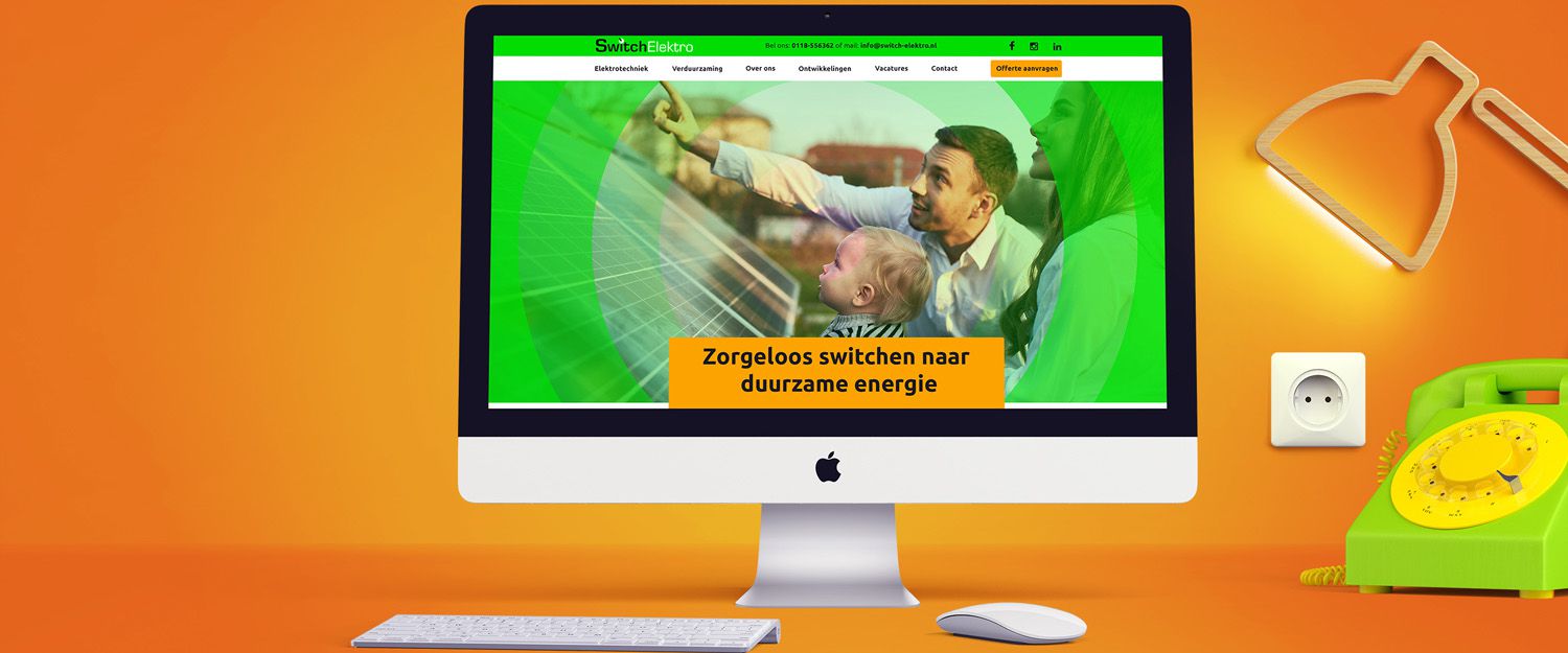 Switch Elektro - duurzame website